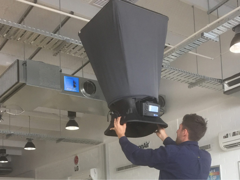 酒店空调通风管道杀菌消毒系统